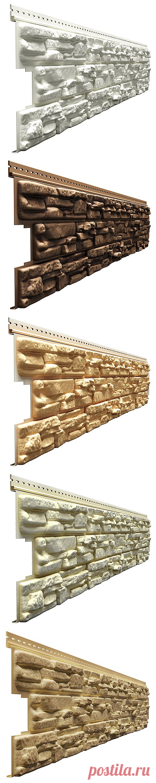 Фасадные панели Docke (Дёке) ROCKY под камень