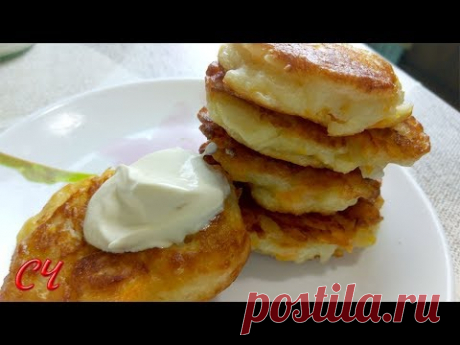 Осенняя Вкусняшка-Пышные Оладьи с Яблоками и Тыквой!