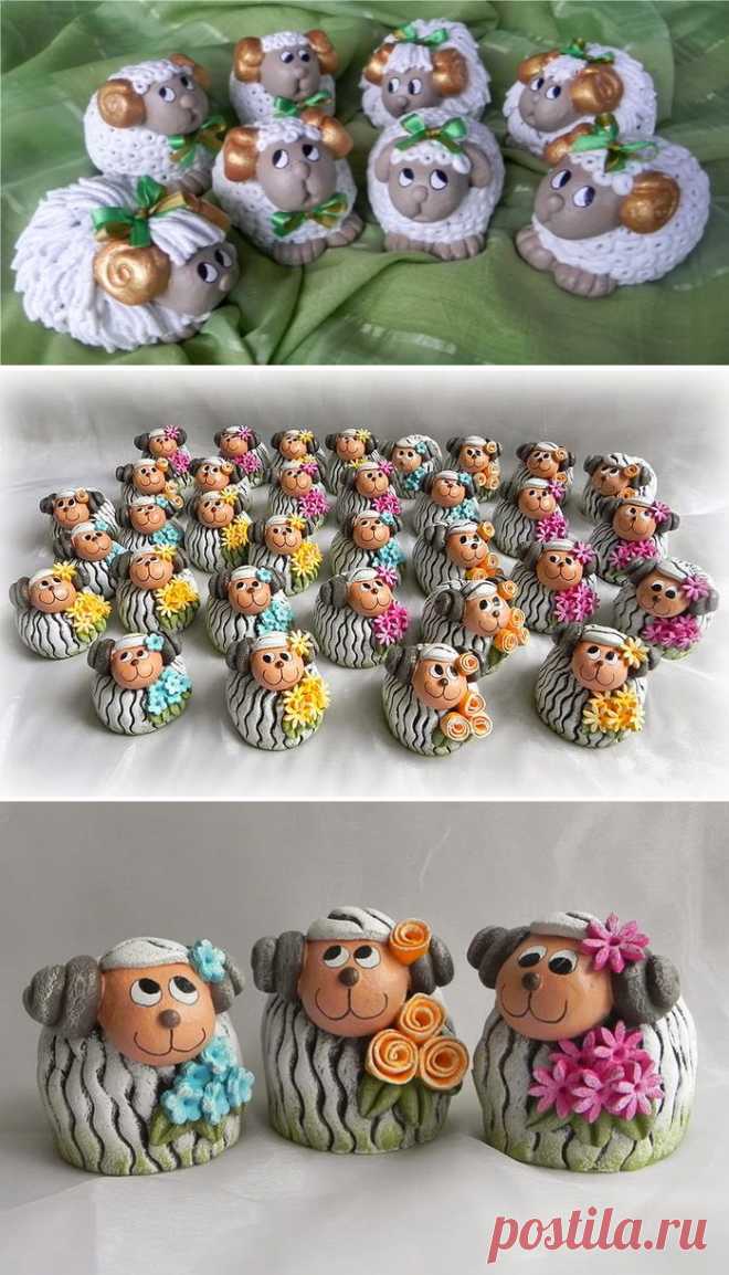 ОВЕЧКИ из соленого теста