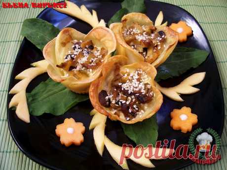 КАРТОФЕЛЬНЫЕ ЦВЕТЫ С НАЧИНКОЙ(МК ОТ ЕЛЕНЫ ТЮФЕКЧИ)!!!