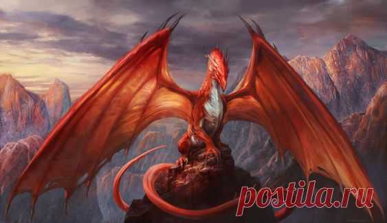 Red dragon by Manzanedo on DeviantArt