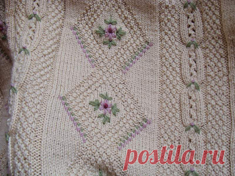 Ravelry: Бриллианты и цветы шаблон Барбара Тодд