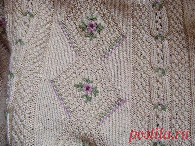 Ravelry: Бриллианты и цветы шаблон Барбара Тодд