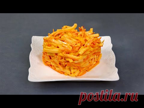 НОВОГОДНИЙ СТОЛ 2022! 9 ИДЕЙ быстрых и вкусных САЛАТОВ с морковью по-корейски!