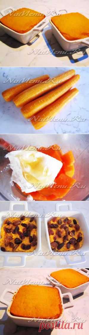 Сладкая запеканка из моркови