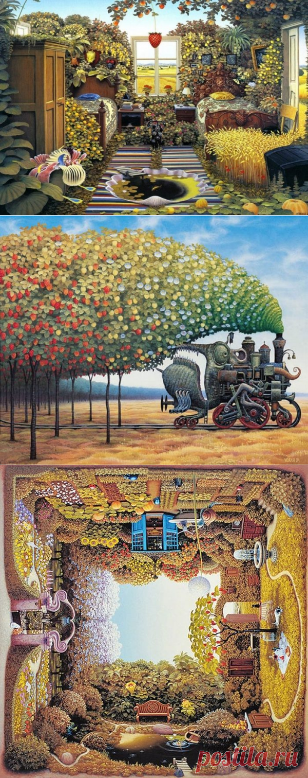 Художник Jacek Yerka (Яцек Йерка). Картины