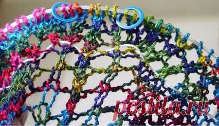 Техника Спасательная линия / Lifeline Technique in Knitting | Knitting club // нитин клаб