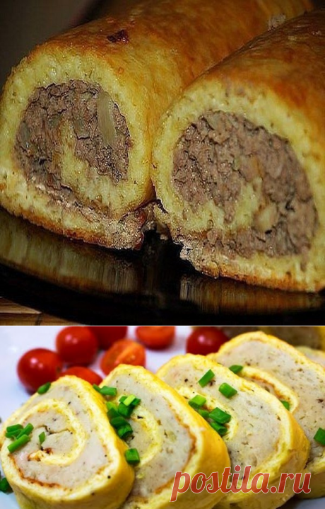 СЫРНО-МЯСНОЙ РУЛЕТ