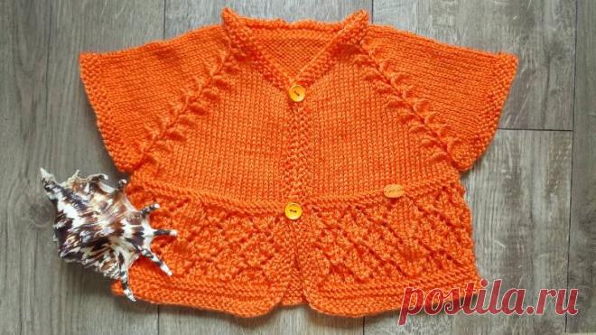 В этом болеро реглан вязала по ссылке.