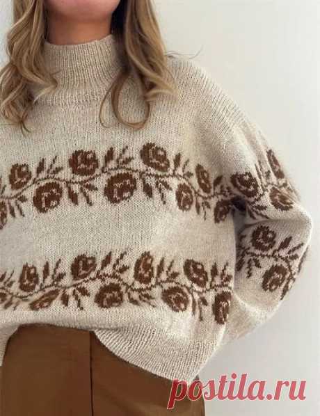 Вязаный свитер Rosie