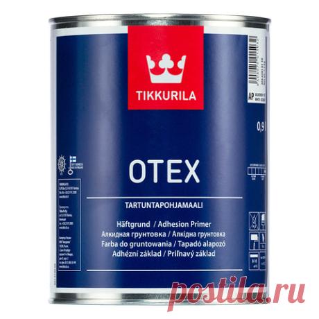 Отекс адгезионная грунтовка быстрого высыхания Тиккурила – где купить, характеристики грунтовки Otex Tikkurila