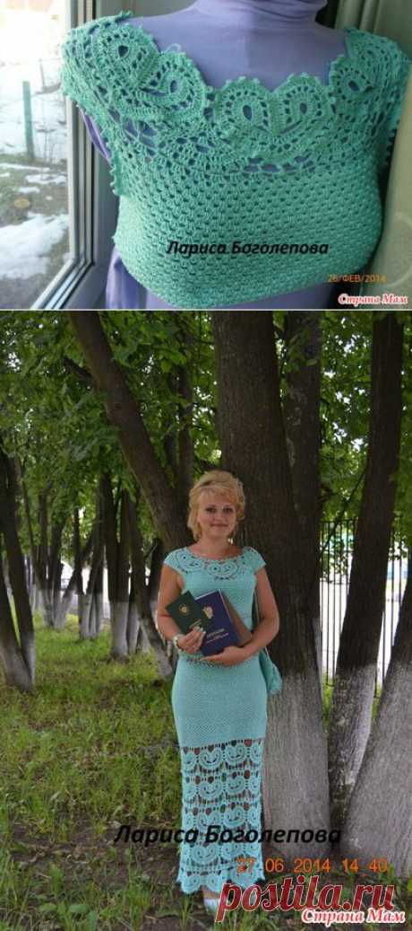 Платье для выпускного!!! - Все в ажуре... (вязание крючком) - Страна Мам