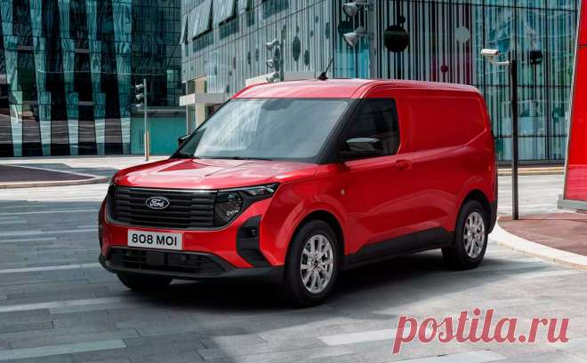 Ford Electric E-Transit Courier: полностью электрический коммерческий фургон
