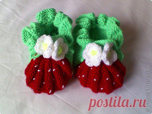 МК пинетки "Землянички" | Страна Мастеров