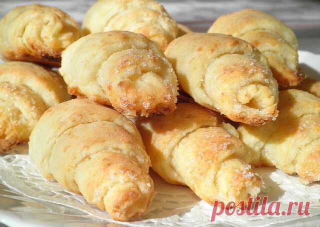 Творожные рогалики — Мой садочек