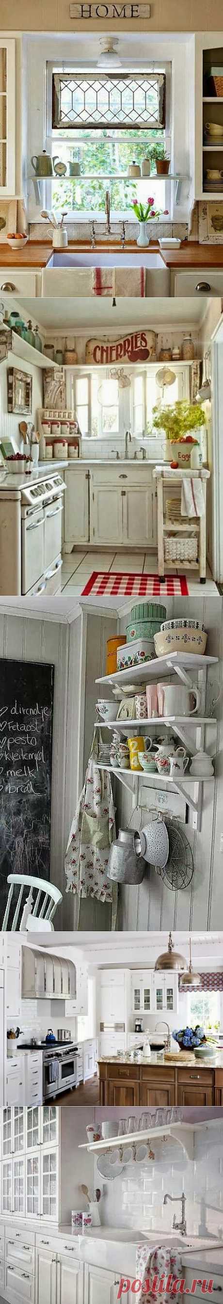 Country kitchen . Кухни в деревенском стиле..