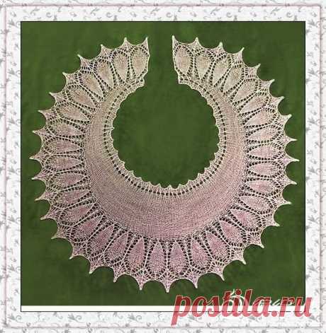 Шаль &quot;Индейское перо&quot;