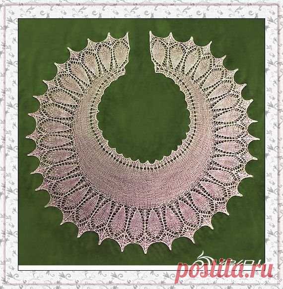 Шаль "Индейское перо"