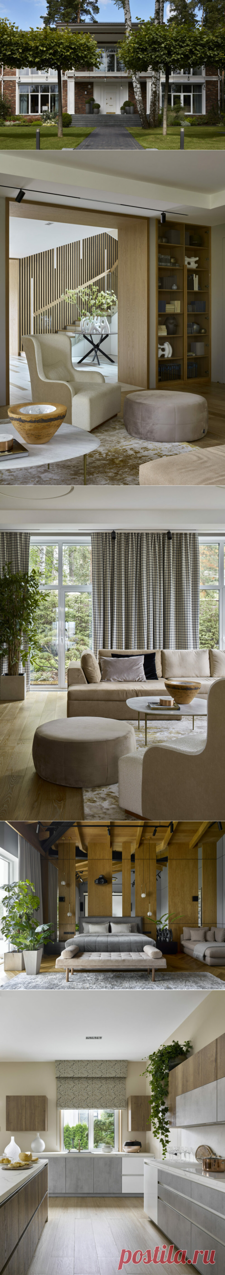 Дом для постоянного проживания по проекту Антонины Синчуговой | AD Magazine Russia | Яндекс Дзен