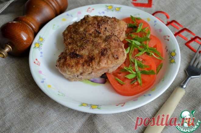 Сливочные говяжьи котлеты Кулинарный рецепт