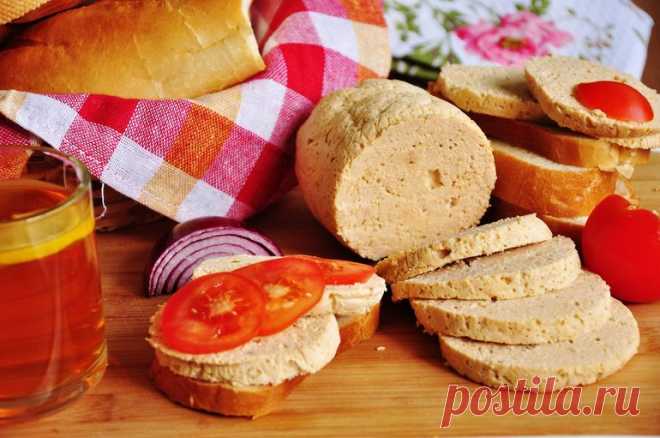 Нежная и сочная, домашняя молочная колбаса из курицы — Вкусные рецепты