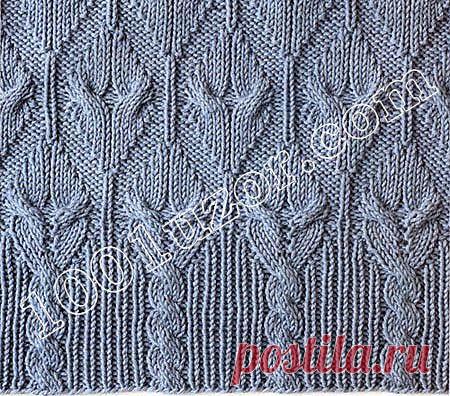 Узоры с каймой.