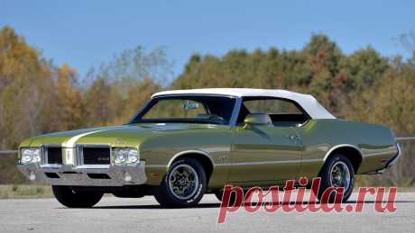 1971 Oldsmobile 442 Кабриолет / F146.1 / Хьюстон 2019 / Аукционы Mecum 1971 Oldsmobile 442 кабриолет представлен серией F146.1 at Houston, TX