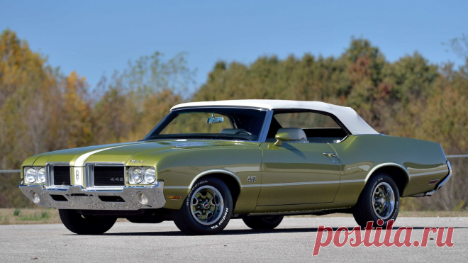 1971 Oldsmobile 442 Кабриолет / F146.1 / Хьюстон 2019 / Аукционы Mecum 1971 Oldsmobile 442 кабриолет представлен серией F146.1 at Houston, TX