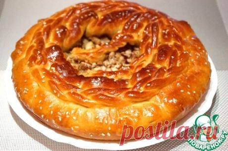 Домашний пирог с курицей - кулинарный рецепт