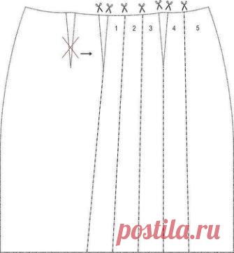 Выкройка чудесного платья!