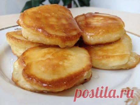 Оладьи (Оладушки) Пышные и Мягкие (Fritters) - YouTube