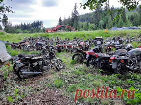 Распродажа забытой японской мото техники