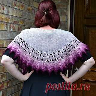 Ravelry: шаль для картины Энн Сусанна IC