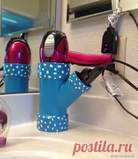 12 идей из пластиковых трубДом-Цветник | Дом-Цветник