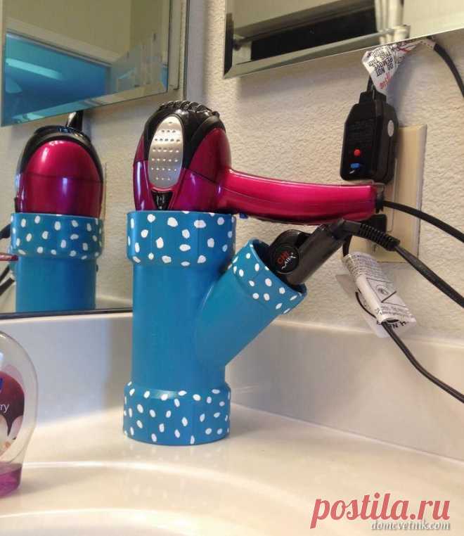 12 идей из пластиковых трубДом-Цветник | Дом-Цветник