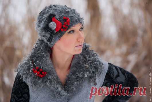 Купить шапка валяная
