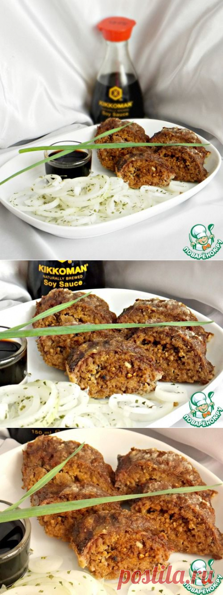 Шашлык из рубленого мяса - кулинарный рецепт