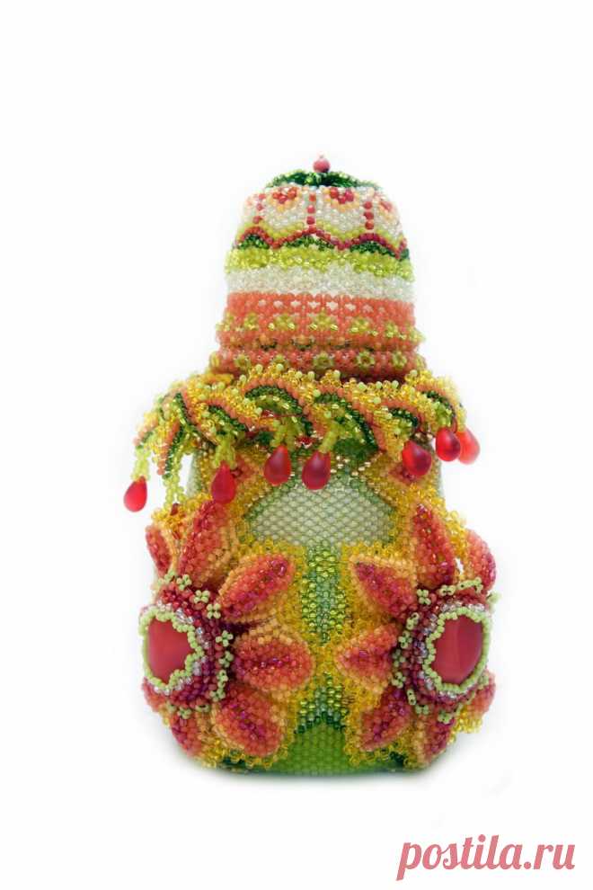 Чернильница "Лицеистка" | biser.info - всё о бисере и бисерном творчестве