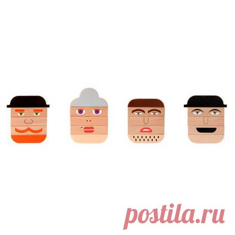 Деревянный конструктор-игра Шуша &quot;На кого похож&quot;