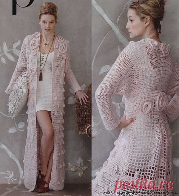 Rose duster (VK Crochet 2012).