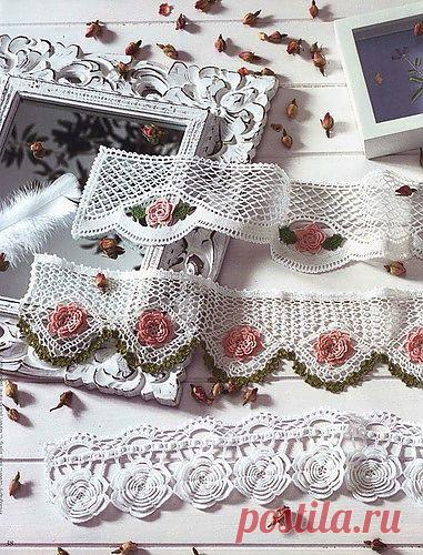 Вязаная кайма .