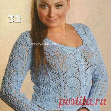 Ажурный жакетик