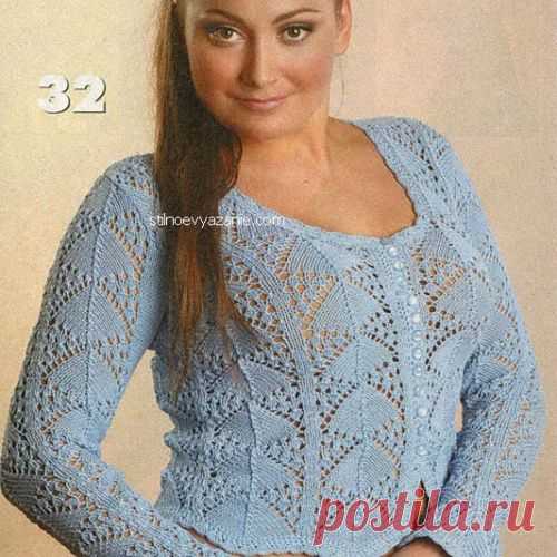 Ажурный жакетик