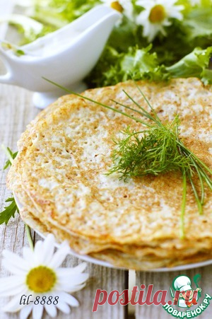 Блины из сырого картофеля - кулинарный рецепт