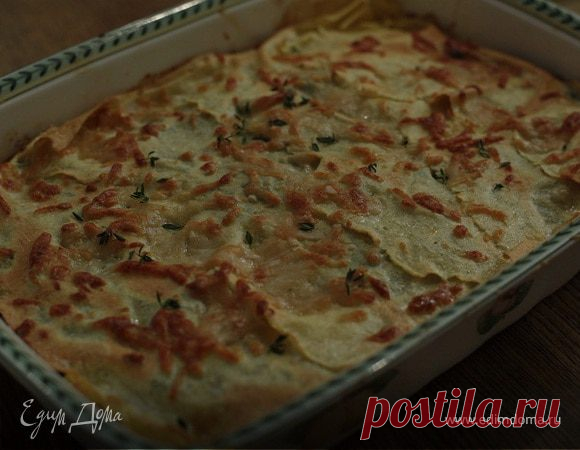 Лазанья с грибами, козьим сыром и шпинатом рецепт 👌 с фото пошаговый | Едим Дома кулинарные рецепты от Юлии Высоцкой