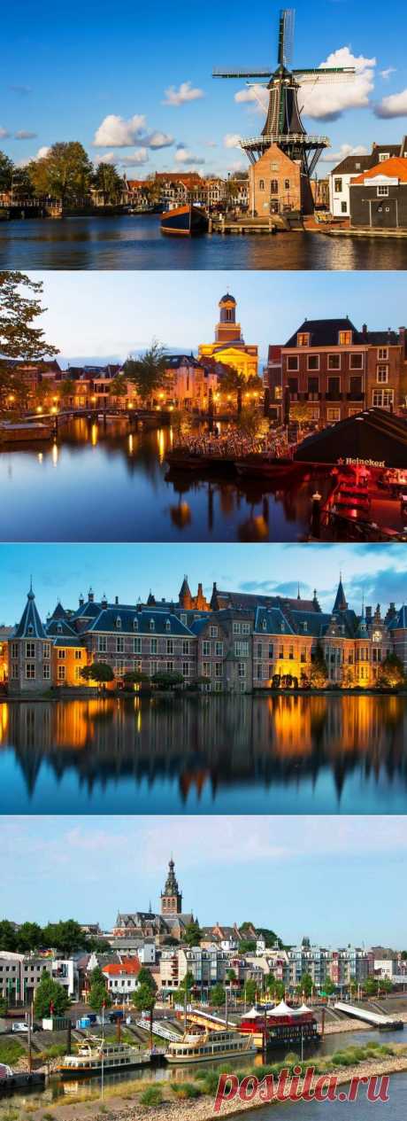 10 красивых городов Голландии на каналах