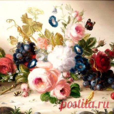 Элегантные натюрморты от Hildegard Schwammberger - МирТесен
