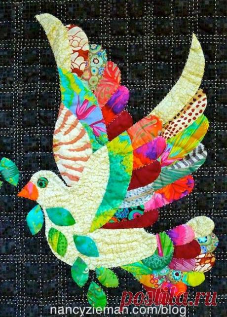 Love the Dove - Free Quilt Block