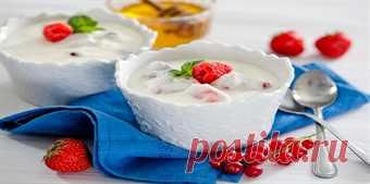 Йогурт с ягодами в мультиварке - Рецепты для Мультиварки