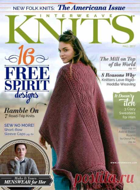 избранное из журнала INTERWEAVE KNITS fall 2017.